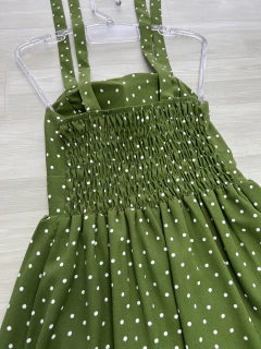 Vestido Longo Poá na internet
