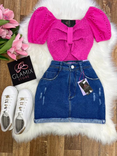 Saia jeans na internet