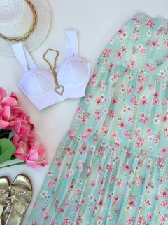 Saia longa crepe - buy online