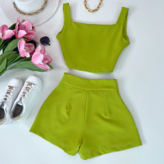 Conjunto Alfaiataria verde on internet