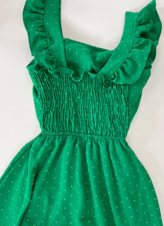 Vestido longo Yasmin Verde na internet