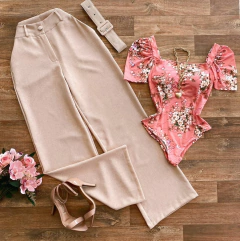 Calça pantalona linho - loja online