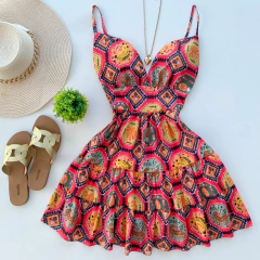 Vestido tropical