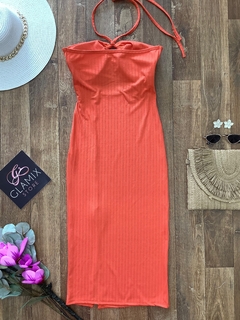 Vestido Canelado - comprar online