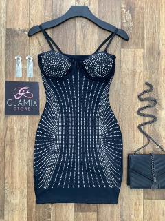 Vestido apliques