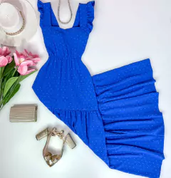 Vestido longo chiffon