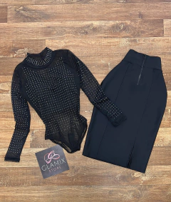 Saia MIDI Prada - comprar online