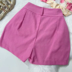 Saia shorts linho na internet