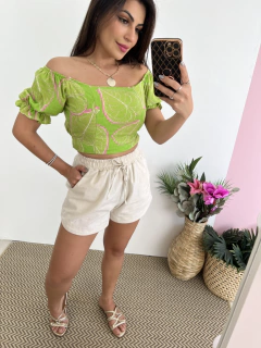 Cropped estampado - Glamix 