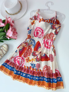 Vestido borboletas na internet