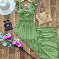 Vestido longo Yasmin vermelho (cópia) (cópia)