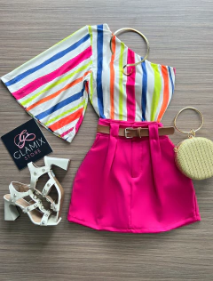 Saia shorts alfaiataria - loja online