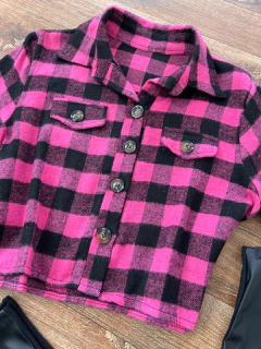 Cropped xadrez flanelado na internet