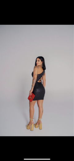 Vestido paête aberto nas costas (cópia) (cópia) - Glamix 