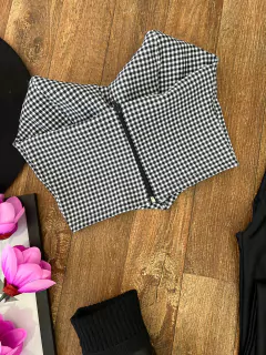 Cropped xadrez - comprar online