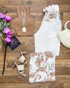 Calça Máxi Pantalona