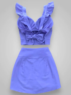 Conjunto Linho lilás - comprar online