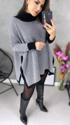 Poncho tricot (cópia) (cópia) - Glamix 