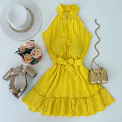 Vestido Evelyn amarelo