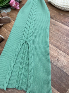 Vestido tricot modal midi na internet