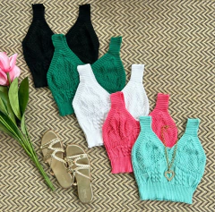Crooped tricot