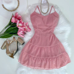 Vestido Chiffon Rosê