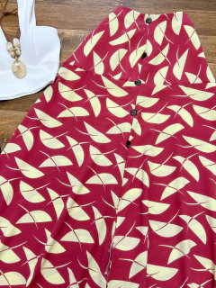 Saia longa botões - comprar online