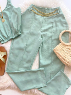 Conjunto linho verde - buy online