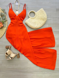 Macacão máxi pantalona - loja online