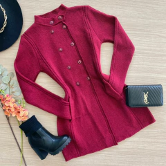 Casaco tricot mousse