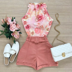 Shorts suede