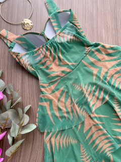 Vestido tule babado na internet