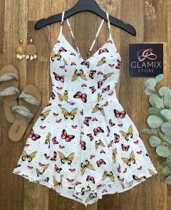 Macaquinho Sabrina borboletas