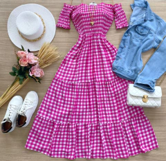 Vestido Vichy