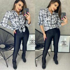 Camisa xadrez flanelada - Glamix 