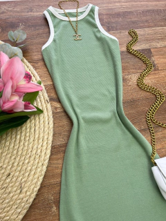 Vestido Ribana midi - comprar online