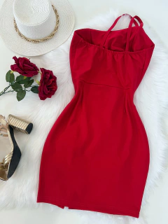 Vestido tubinho manga nula - buy online