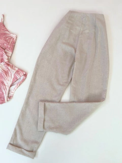 Calça clochard linho na internet
