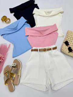 Cropped Ribana listrado - (cópia) - (cópia) - Glamix 