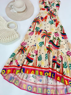 Vestido tropical - Glamix 