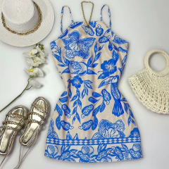 Vestido tropical
