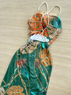 Vestido longo poliamida on internet