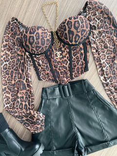 Cropped tule - comprar online