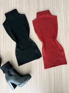 Blusa tricot gola - online store