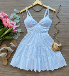 Vestido laise branco