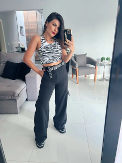 Calça cargo alfaiataria na internet