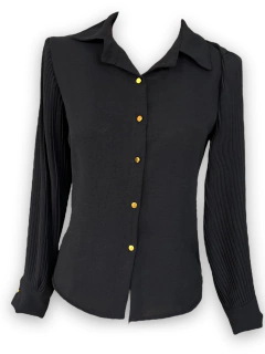 Camisa manga plissada - Glamix 