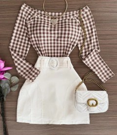 Body ombro a ombro xadrez