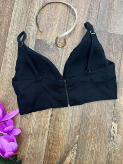 Cropped linho - comprar online