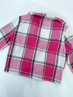 Jaqueta xadrez flanelada na internet